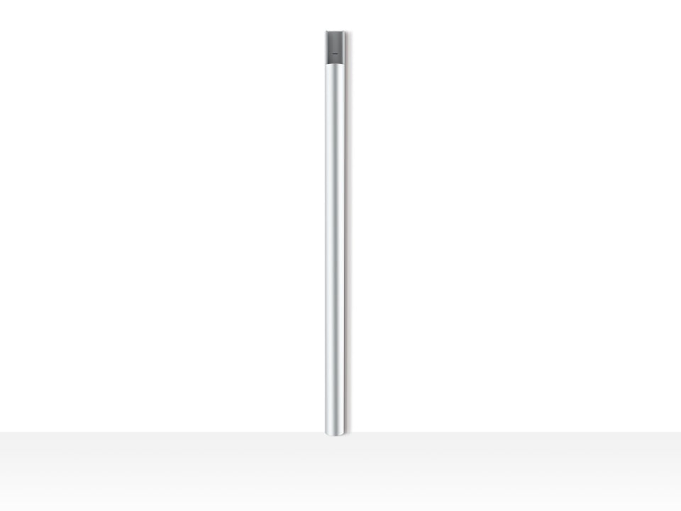 Multibrackets KK 18-1100 WE Kabelbrücke – 1,1 m – Aussen 18×12 mm – Aluminium – Weiss, 1 Stk.