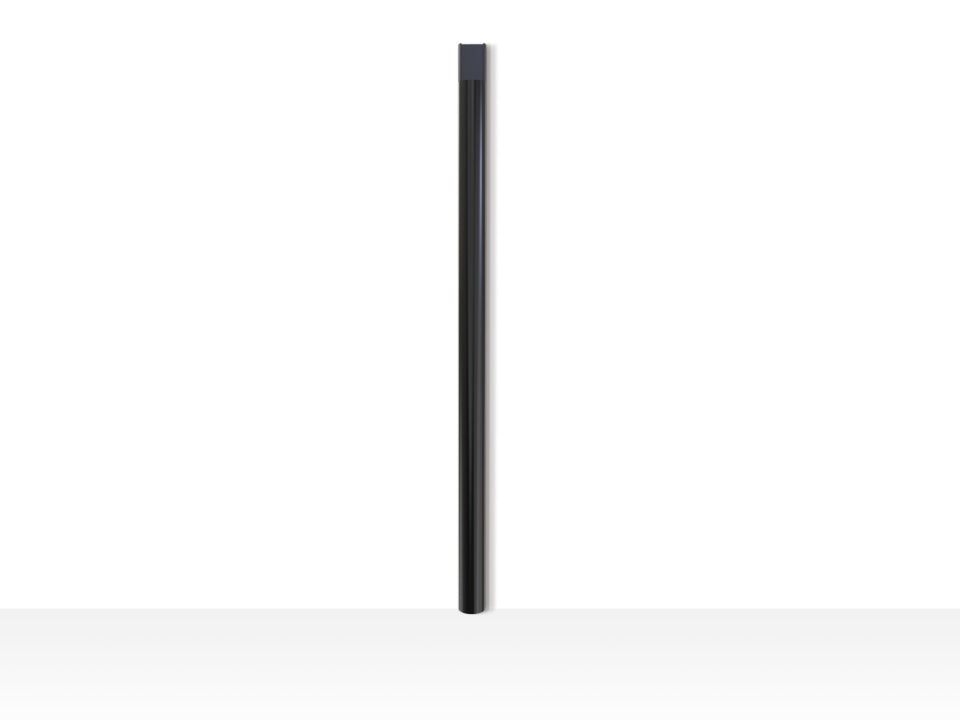 Multibrackets 1349 Kabelbrücke – 1,1 m – Aussen 50×28 mm – Aluminium – Schwarz, 1 Kanal