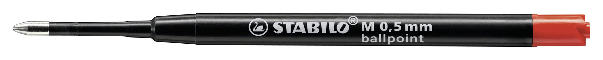 Stabilo Kugelschreiber-Mine für pointball, SMARTball – Rot, 0,5 mm, geruchsarm