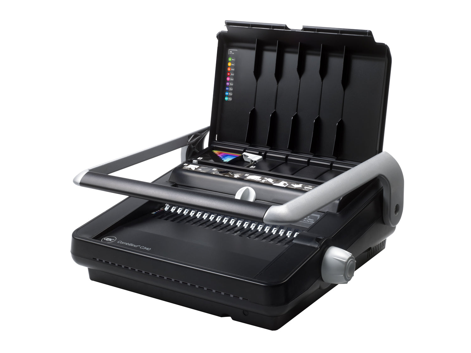GBC CombBind C340 Stanz- und Bindemaschine – Plastikbindung, für 21-Loch, A3, bis 25 Blatt