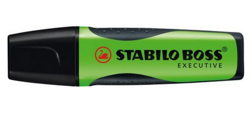 STABILO BOSS Executive Textmarker Grün – Keilspitze, 2–5 mm
