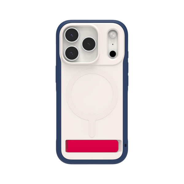 ZAGG Sedona Snap Backcover – für Apple iPhone 17 Pro, Graphen, Blau/Weiss/Rot, bis 4 m Sturzsicher