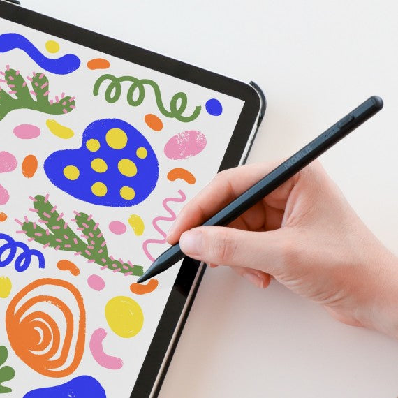 Mobilis Eingabestift für Tablets – 10 h Akku – Schwarz