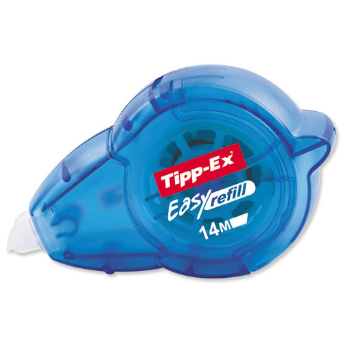 BIC Tipp-Ex Easy Refill Eco Korrekturroller 5 mm × 14 m – Nachfüllbar – 10er Pack
