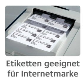 Avery Etiketten, 70 mm × 36 mm, weiss, Papier, permanent, 5280 Etiketten (220 Blatt)