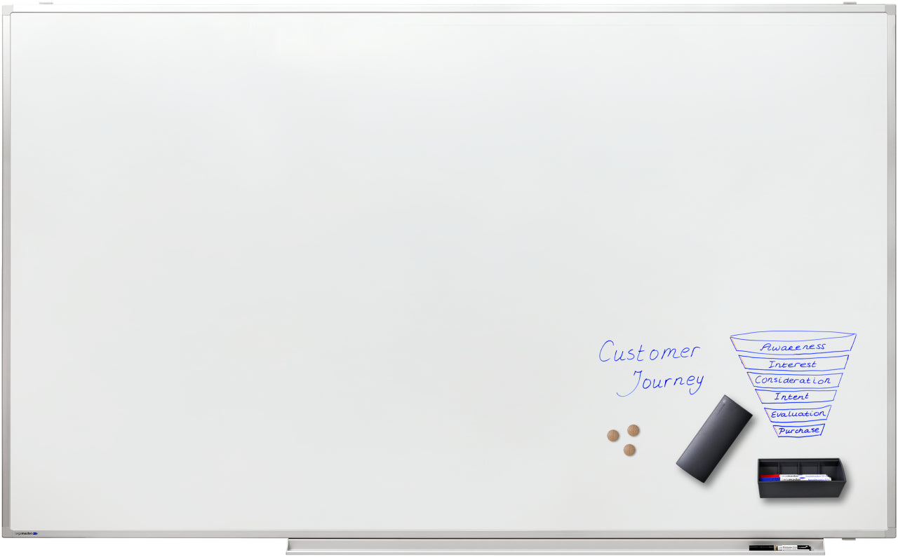Legamaster Professionelles Whiteboard – Emaille, magnetisch – 200 × 120 cm