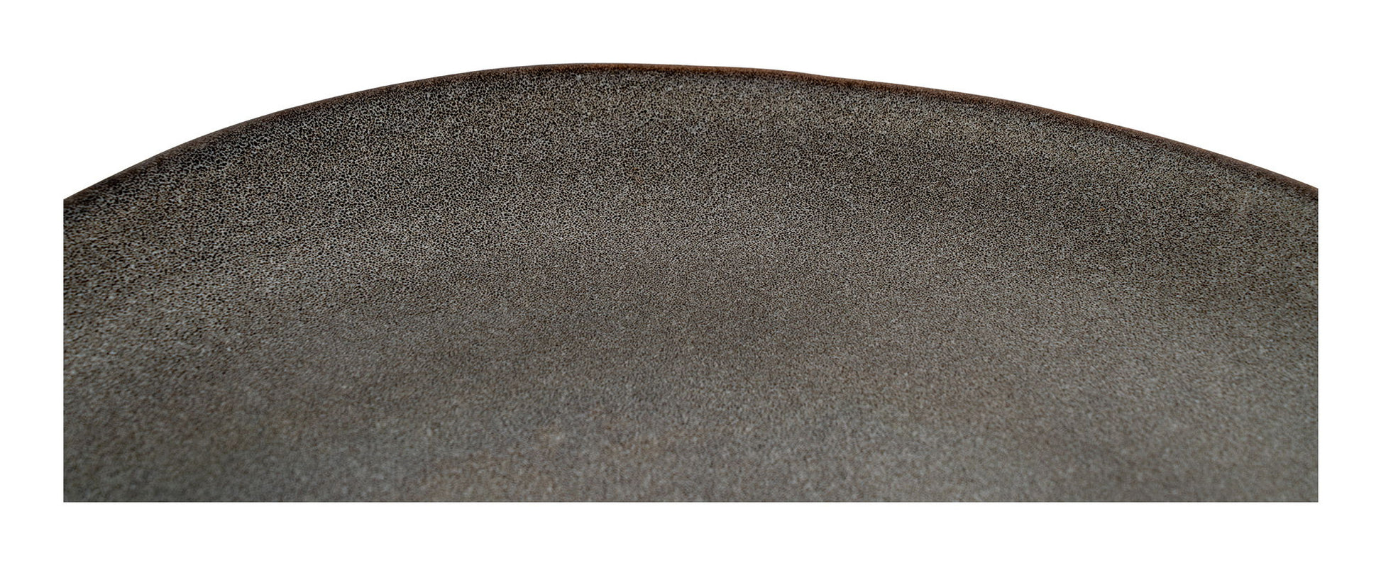 House Nordic Speiseteller Selma – 4er Set, Ø 27 cm, Keramik, Grau/Braun, spülmaschinenfest