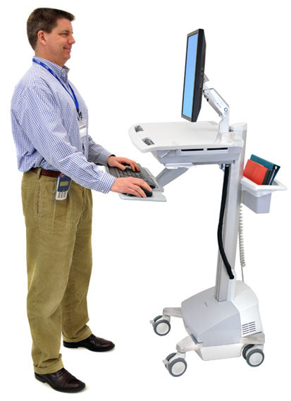 Ergotron StyleView SV42 IT-/Medizin-Fahrwagen – für LCD bis 24" (61 cm), max. 16 kg