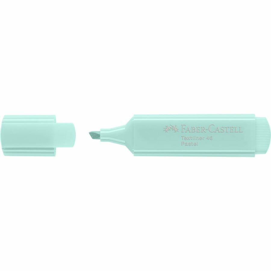 Faber-Castell TL 46 Pastell Textmarker – Hellblau, Keilspitze 1–5 mm