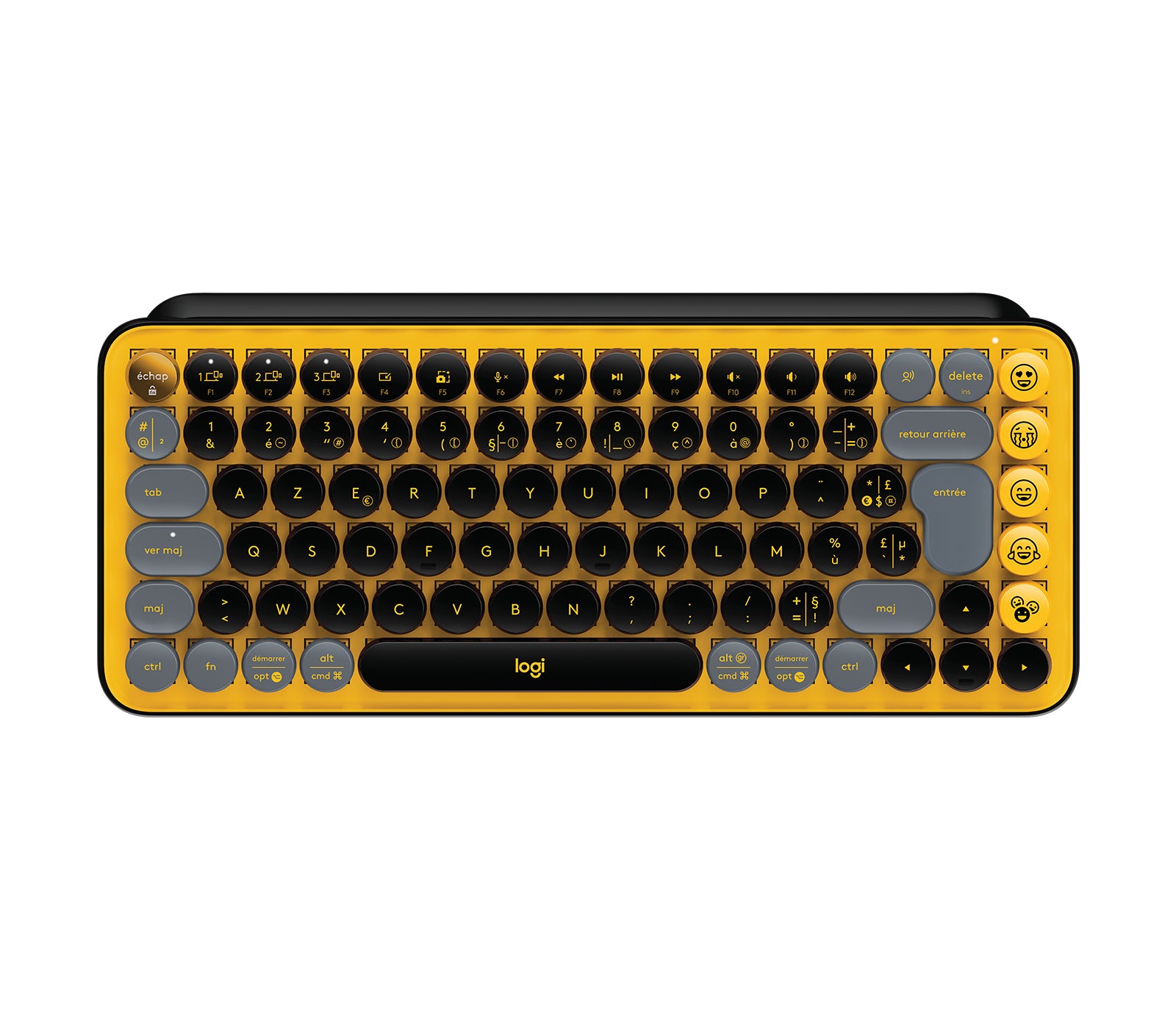 Logitech POP Keys – Tastatur, kabellos, mechanisch, mit Emoji-Tasten