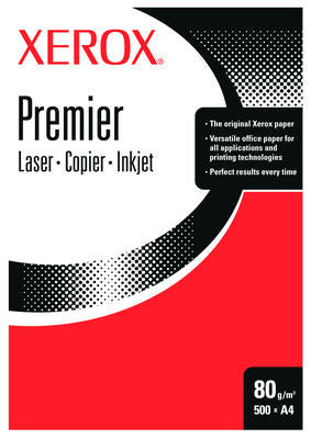 Xerox Premier Pure TCF Kopierpapier – A3, 80 g/m², weiss – 2500 Blatt