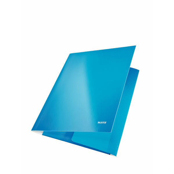 Leitz Sammelmappe für A4, Karton, Blau, mit Gummizug