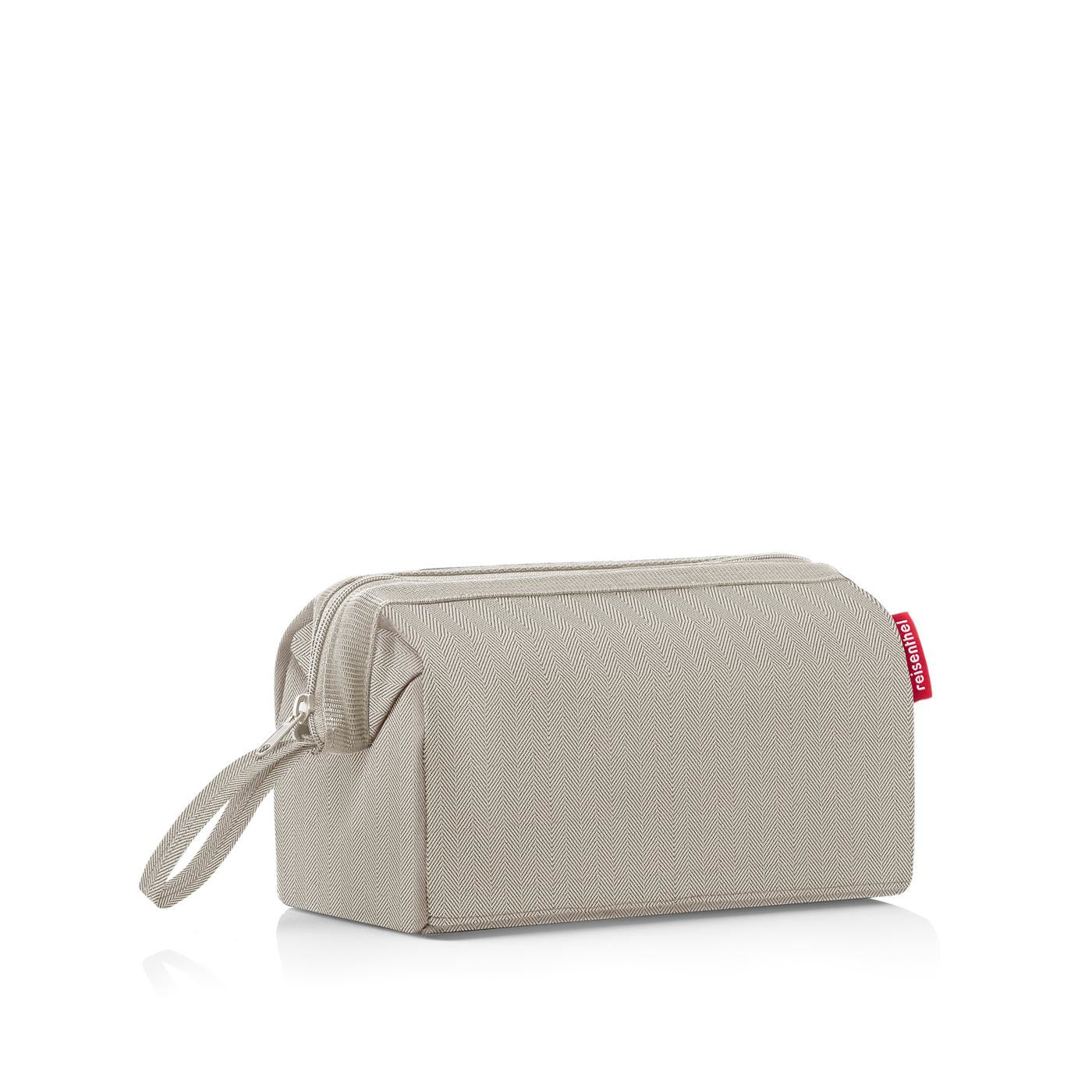 Reisenthel Necessaire Reise-Kosmetik – 4 l – Fischgrät Sand – Polyester – 1 Stk.