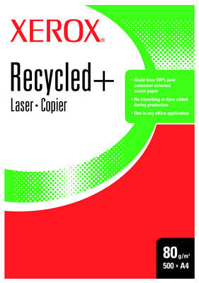Xerox Recycled+ Recyclingpapier Weiss – A4, 80 g/m², 500 Blatt