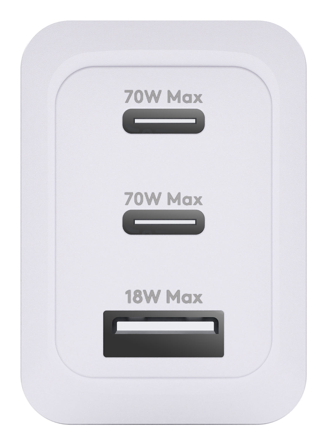 dbramante1928 CI70EUWH7283 USB-Ladegerät 70 W – USB-C×2, USB-A×1 – PD 3.0 – weiss