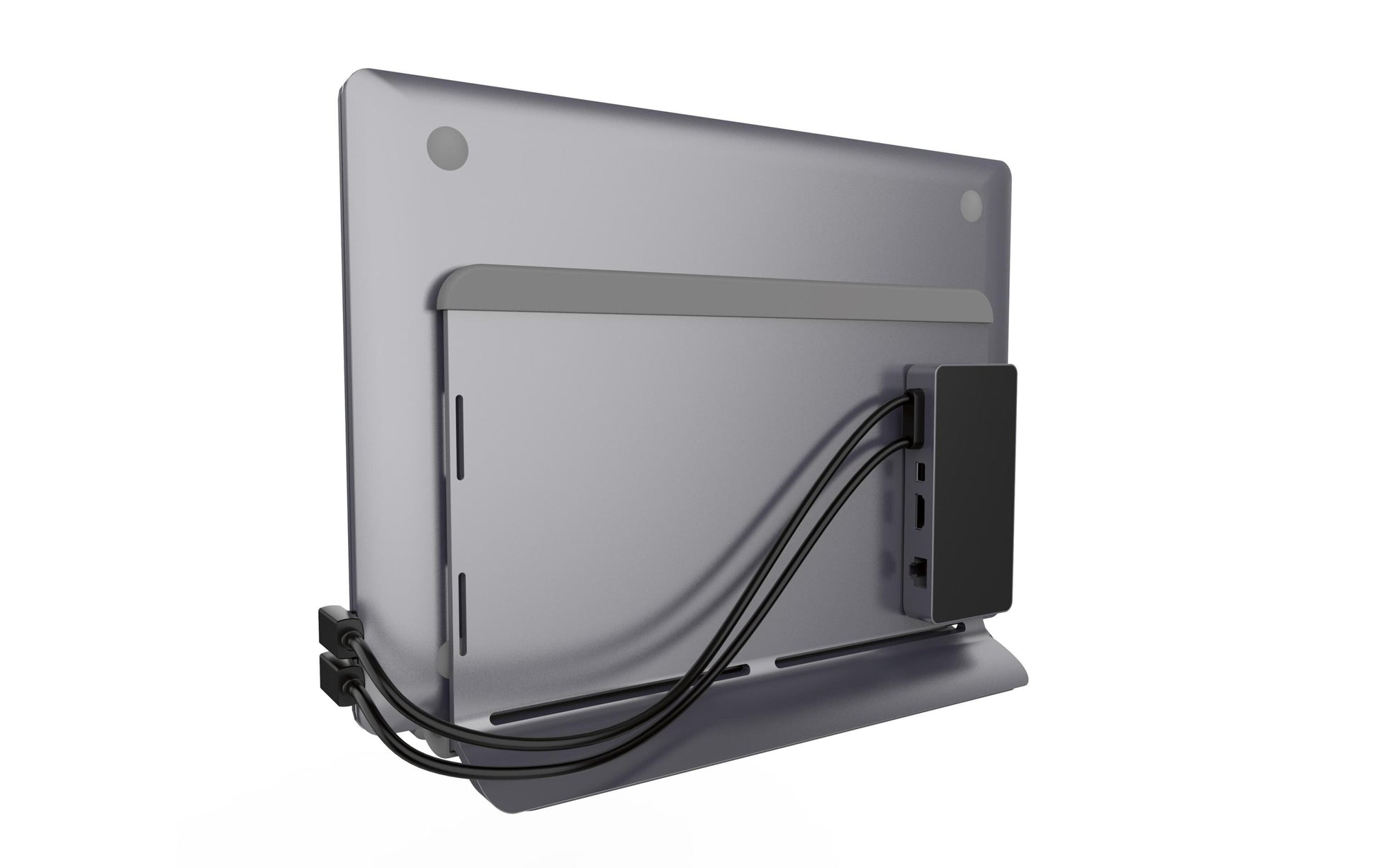 LMP Laptop-Ständer für Apple MacBook 12", MacBook Air 13", MacBook Pro 13–16" – Grau