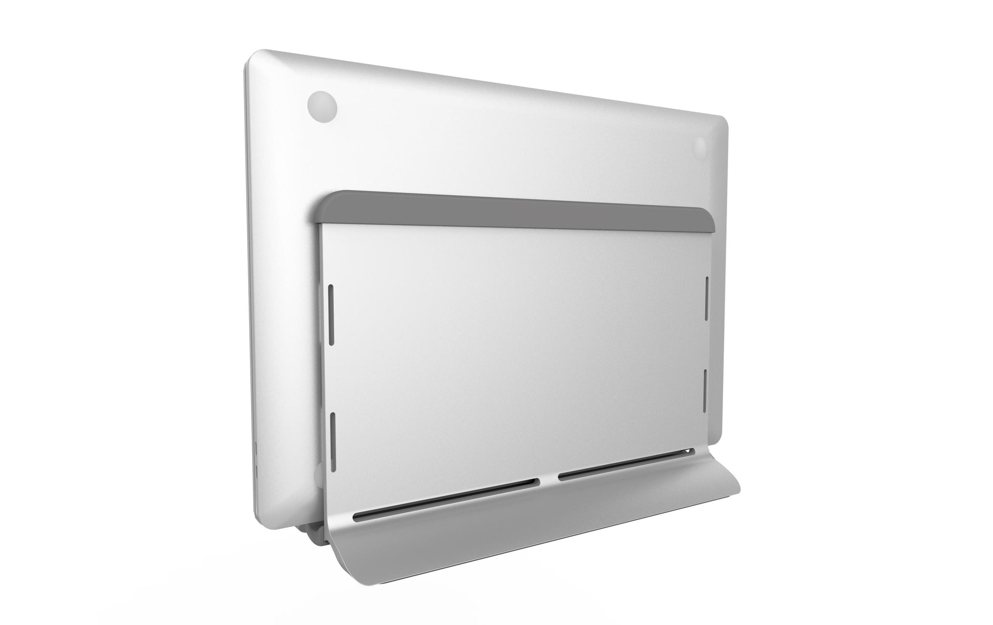 LMP Laptop-Ständer – bis 16", Aluminium, Gummifüsse – Silber
