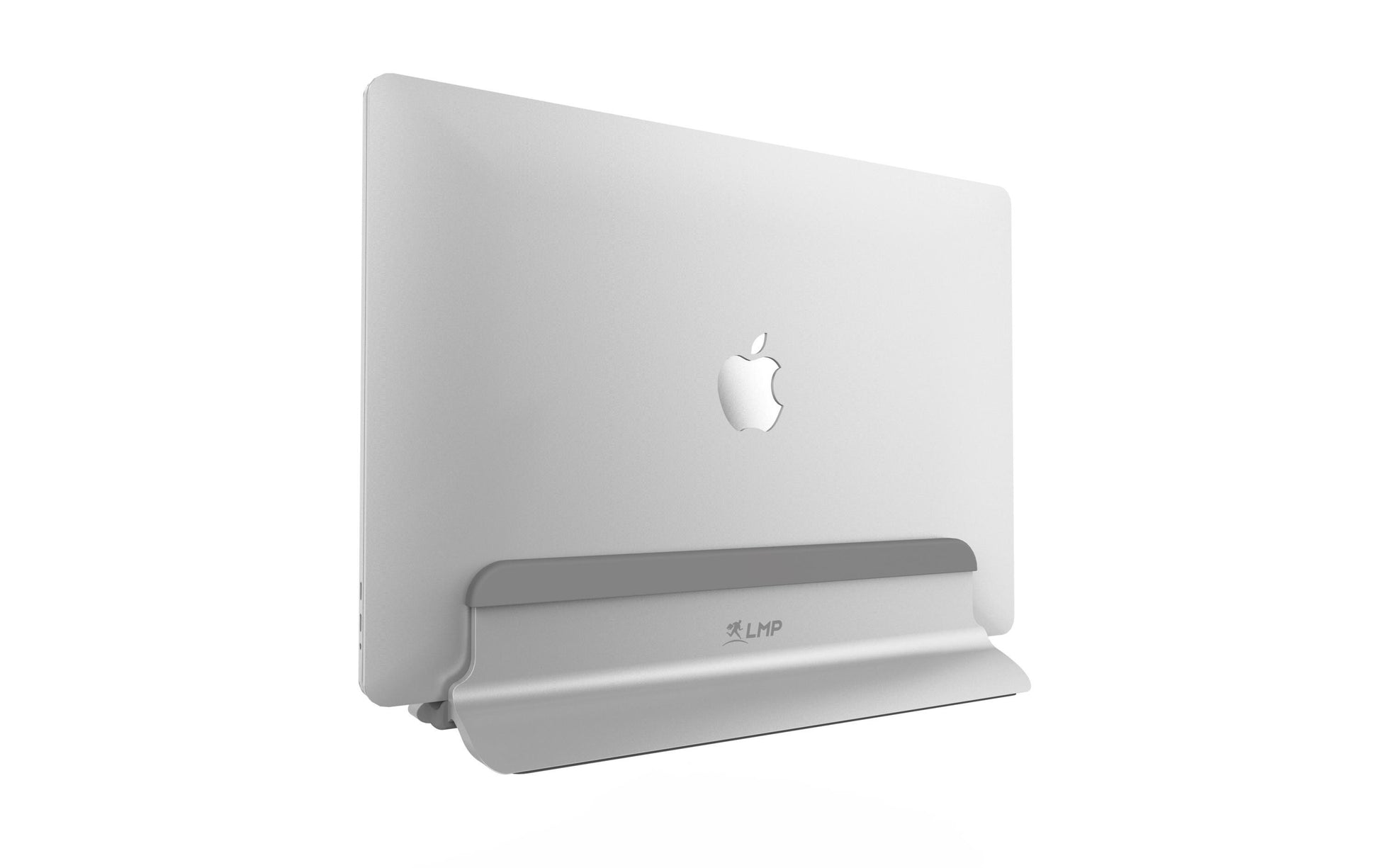 LMP Laptop-Ständer – bis 16", Aluminium, Gummifüsse – Silber
