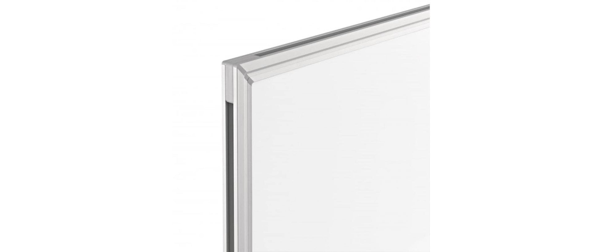 Magnetoplan Whiteboard – 120 × 90 cm, lackierter Stahl, magnetisch, Aluminiumrahmen, Wandmontage