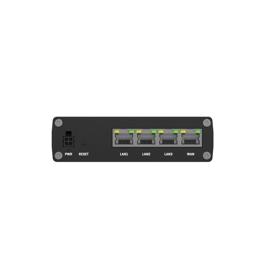 Teltonika RUTM08 VPN-Router – Ethernet-WAN, 4× 1G LAN, 1× USB 2.0, SIM-Slot