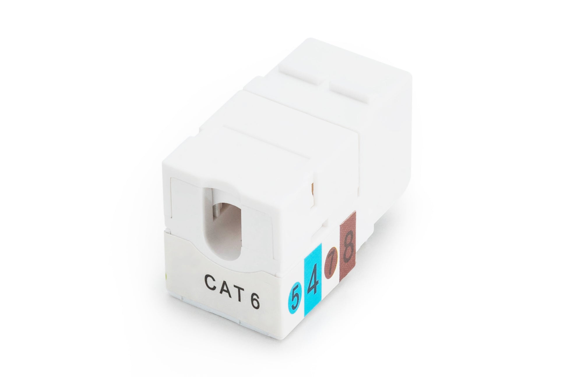 Digitus Keystone-Modul CAT 6 – ungeschirmt, RJ-45, Schwarz, 35×20×25 mm
