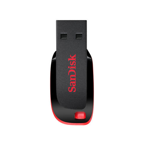 SanDisk Cruzer Blade 16 GB SDCZ50-016G-B35 – USB 2.0 Typ-A, für Windows/Mac/Linux