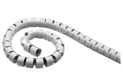 Microconnect Cable Eater – 25 mm × 20,00 m, Grau, Werkzeugfrei