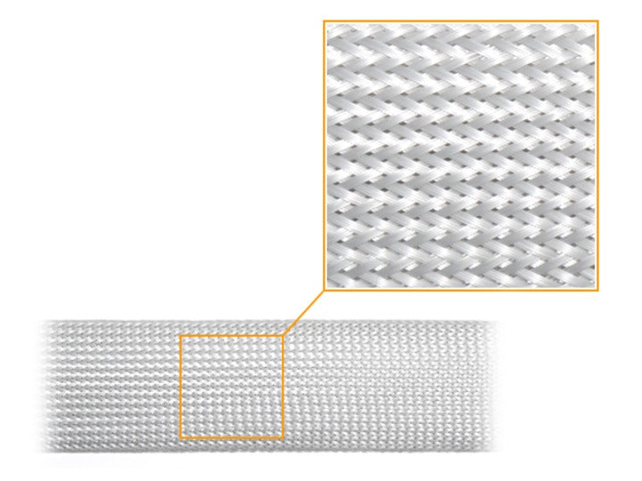 Multibrackets Kabelschlauch, Ø 40–80 mm, 50 m, zuschneidbar – silber
