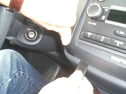 Brodit ProClip Platte – für Ford Transit Connect 12 – Schwarz, Kunststoff