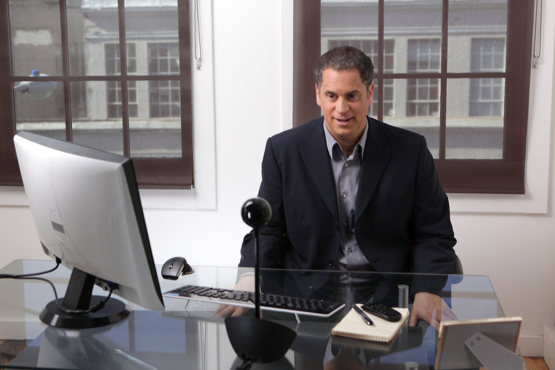 Logitech BCC950 Konferenzkamera – Full HD, 30 fps, USB, 78°, Schwarz, für Windows, macOS & mehr