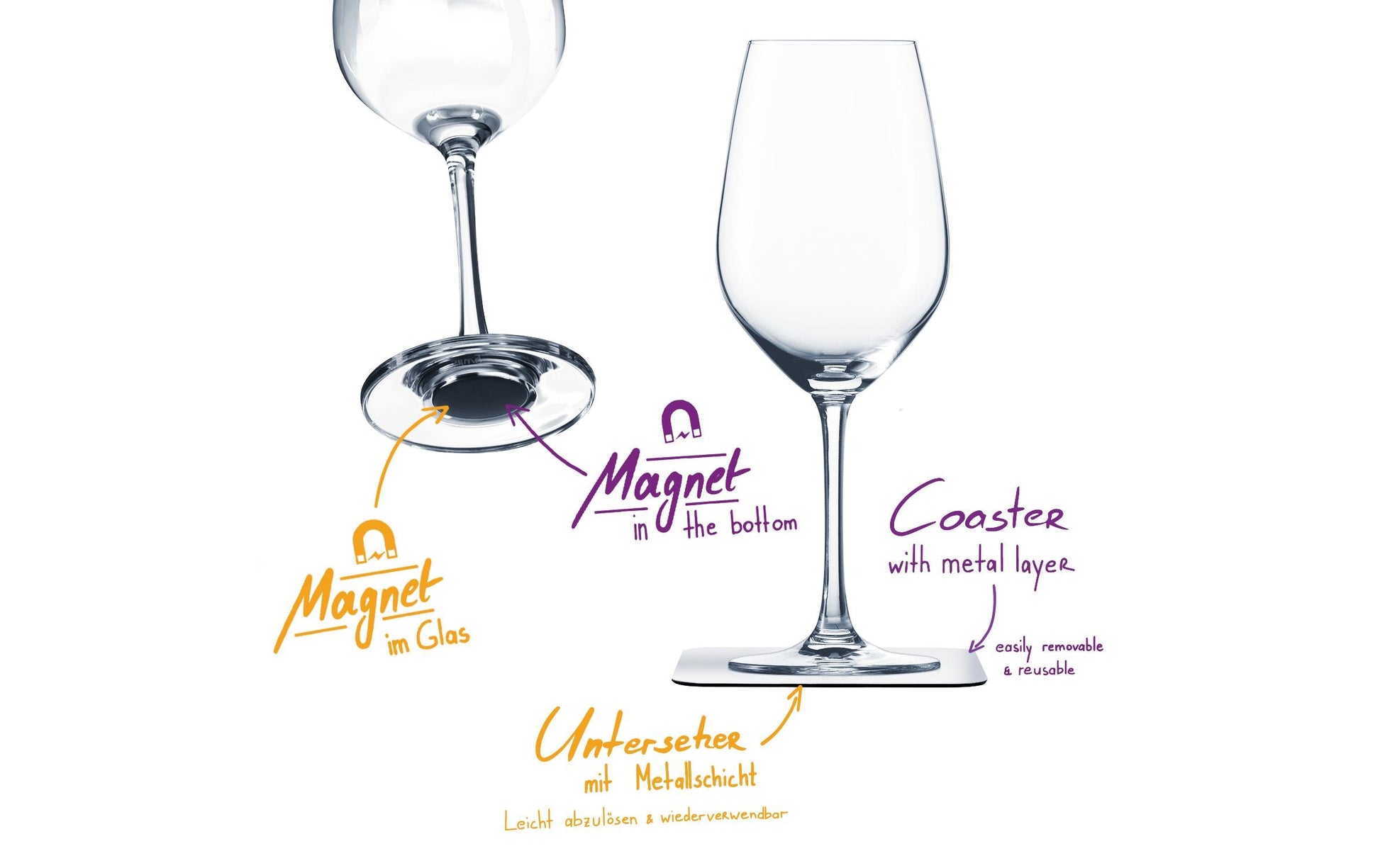 Silwy Weinglas S025-1301-2 – 2er Set, Kristallglas, Transparent