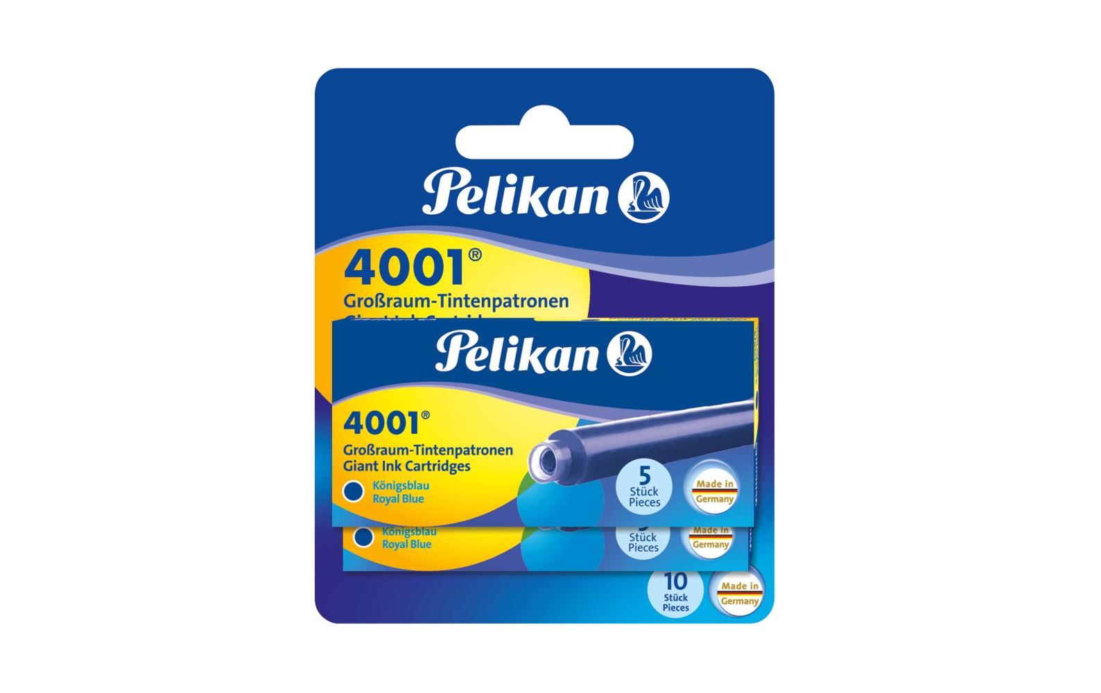 Pelikan GTP/5/2B Grossraum Füllhalter-Patrone – Blau