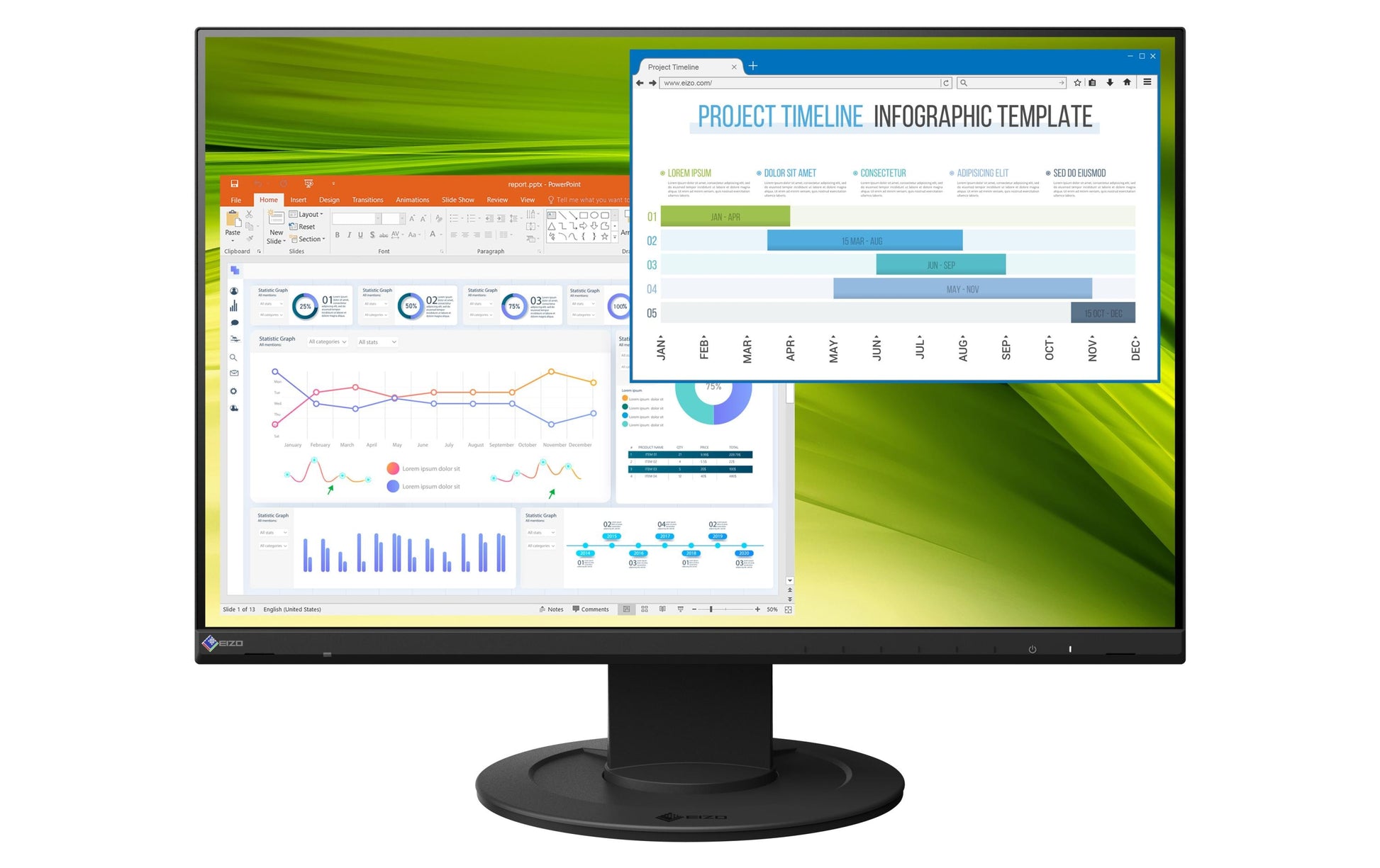 EIZO EV2360 Swiss Edition – Monitor, 22,5", 1920 × 1200, Schwarz