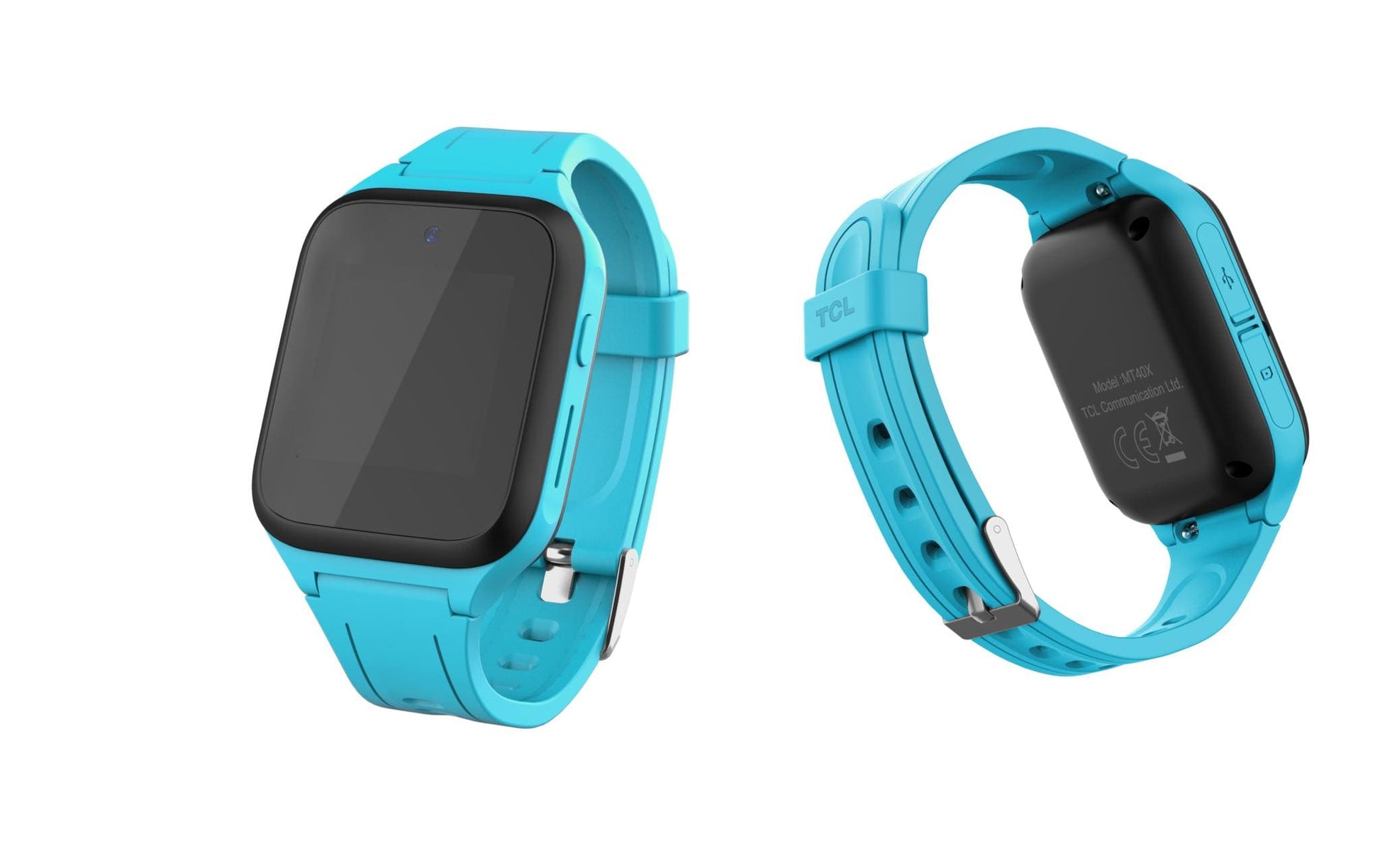 TCL MT40X Family Watch – Kinder-Smartwatch – 39,05 mm, 1,3", LTE + GPS, IP65, Blau