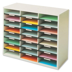 Fellowes Sichttafel A4 – für 36 Fächer, weiss, Karton, 881 × 737 × 302 mm