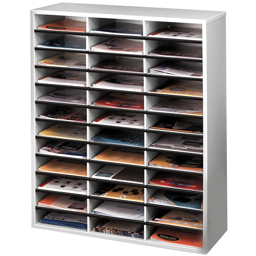 Fellowes Sichttafel A4 – für 36 Fächer, weiss, Karton, 881 × 737 × 302 mm