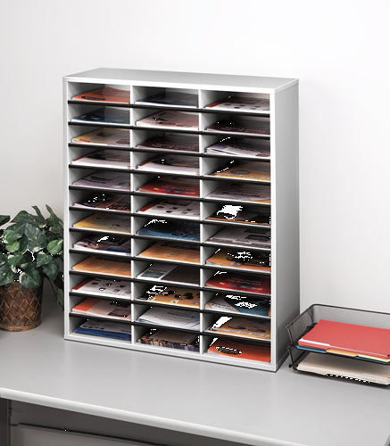 Fellowes Sichttafel A4 – für 36 Fächer, weiss, Karton, 881 × 737 × 302 mm
