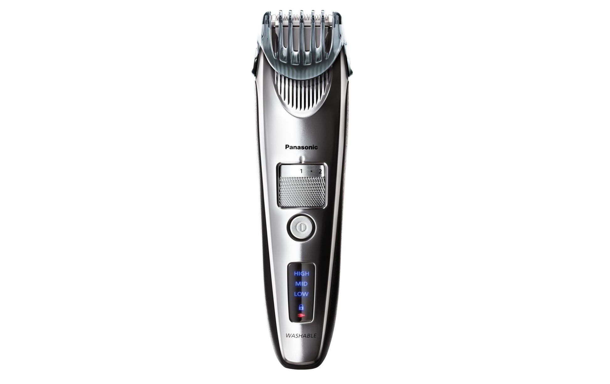 Panasonic Bartschneider ER-SB60-S803 – 0,5 mm Schnitt, 60 min Akku, waschbar, Silber