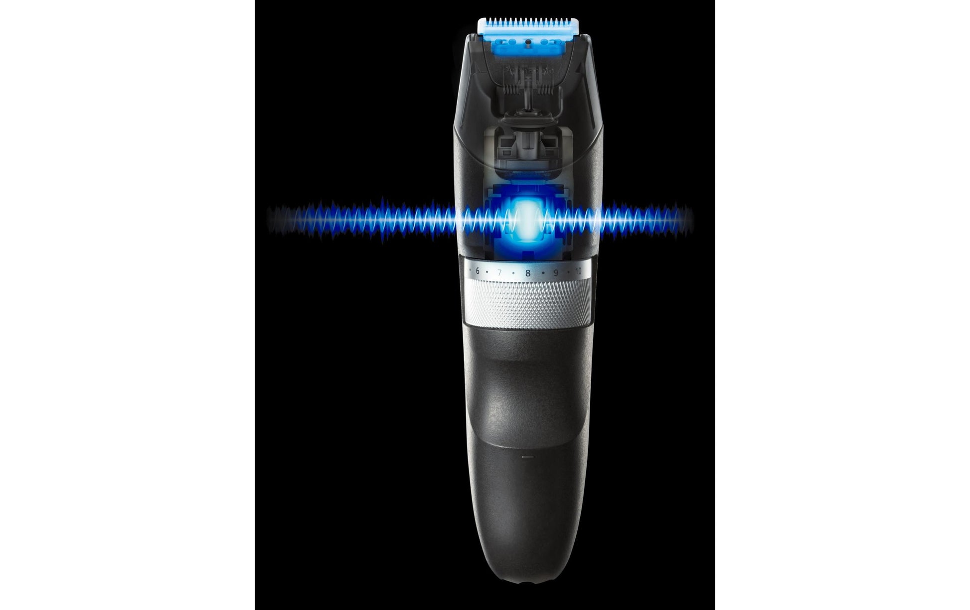 Panasonic Bartschneider ER-SB60-S803 – 0,5 mm Schnitt, 60 min Akku, waschbar, Silber