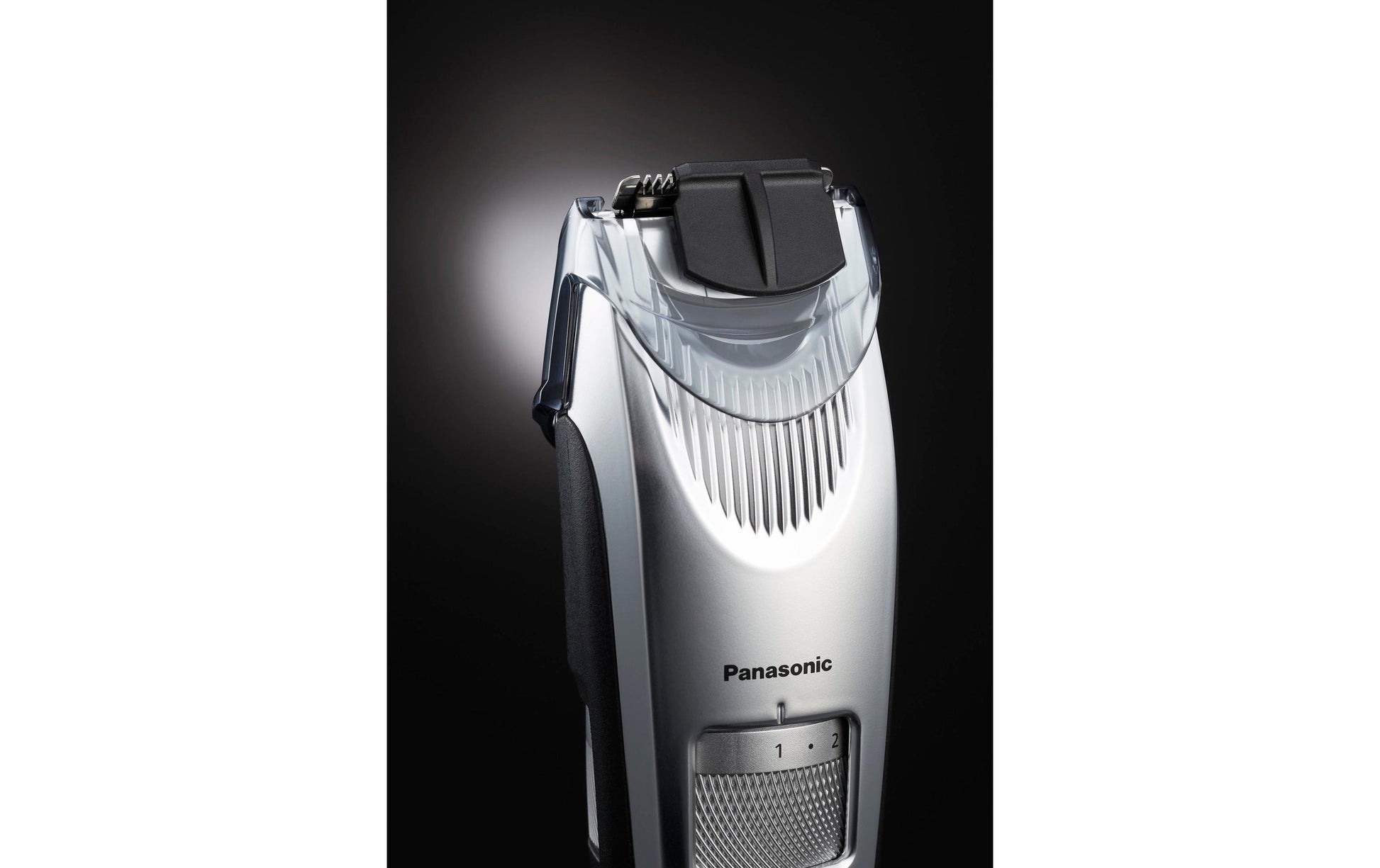 Panasonic Bartschneider ER-SB60-S803 – 0,5 mm Schnitt, 60 min Akku, waschbar, Silber