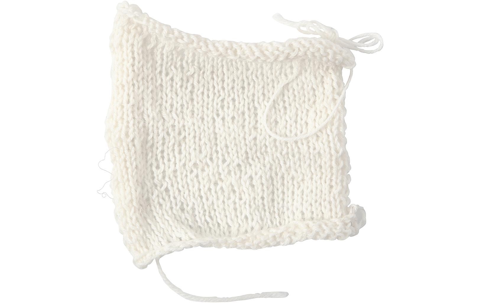 Creativ Company Sockenwolle Weiss – 50 g, 200 m, Nadel 2 mm, 1 Stk.