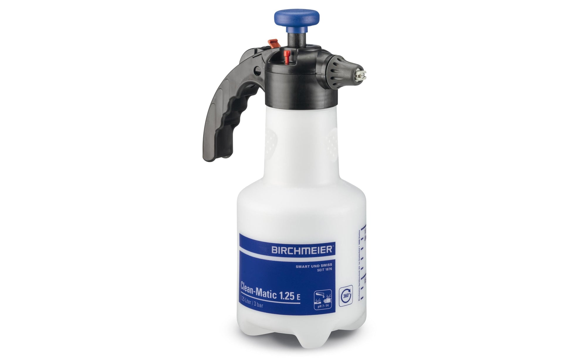 Birchmeier Handsprühgerät Clean-Matic 1.25E, Flachstrahldüse
