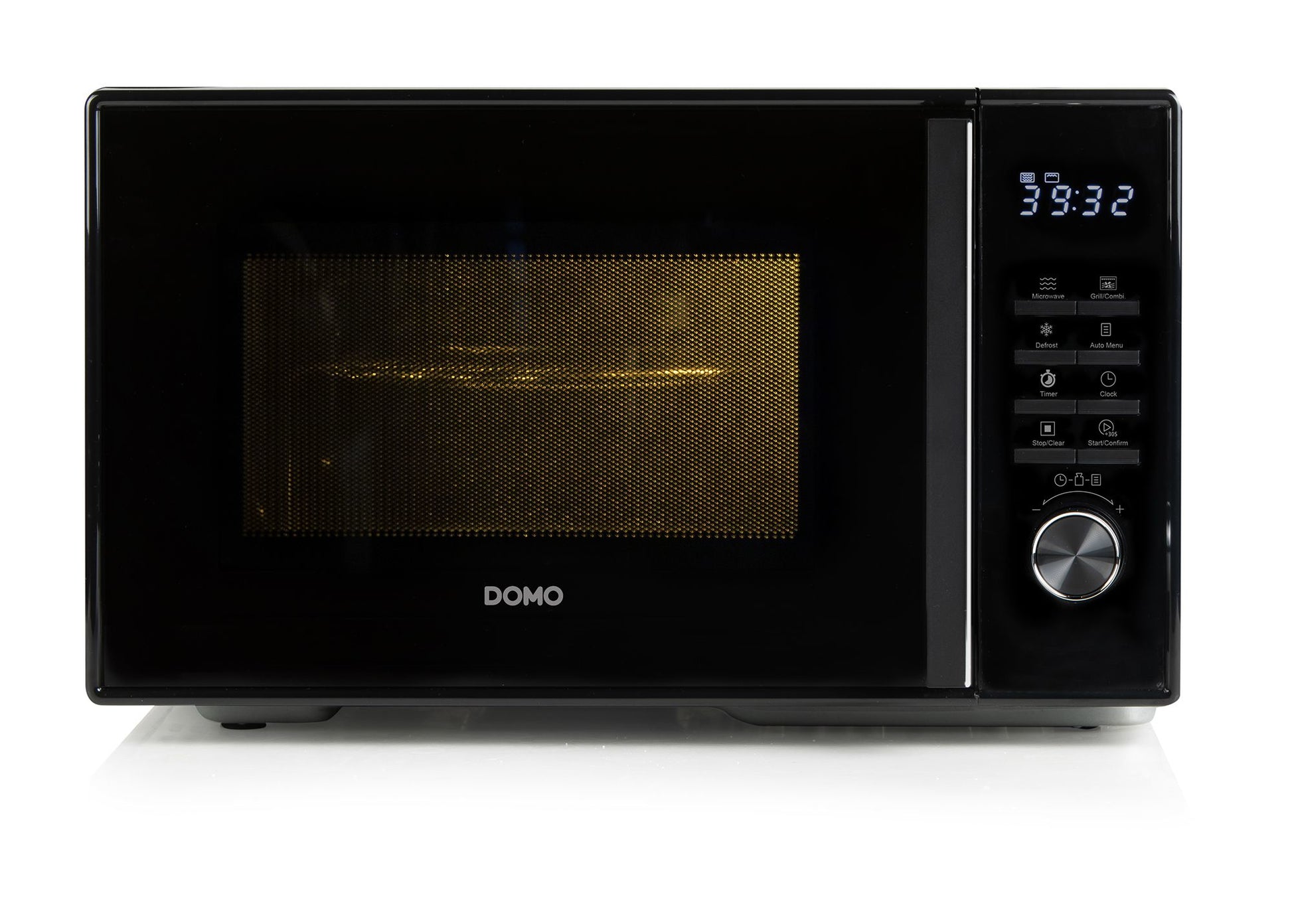 Domo Grill Mikrowelle DO22501G – 25 l, Grill, 1000 W – Schwarz