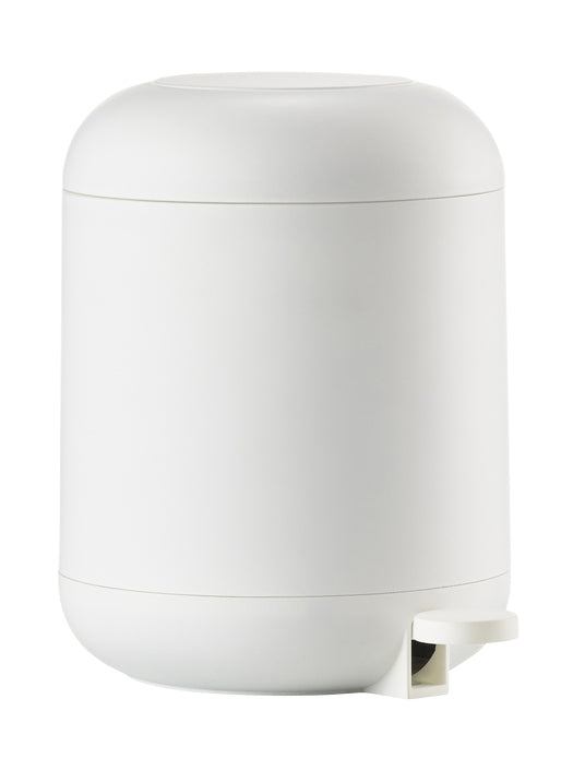 Zone Denmark Sensu Papierkorb – 4 l – Kunststoff, weiss – B × H × T 245 × 200 × 265 mm