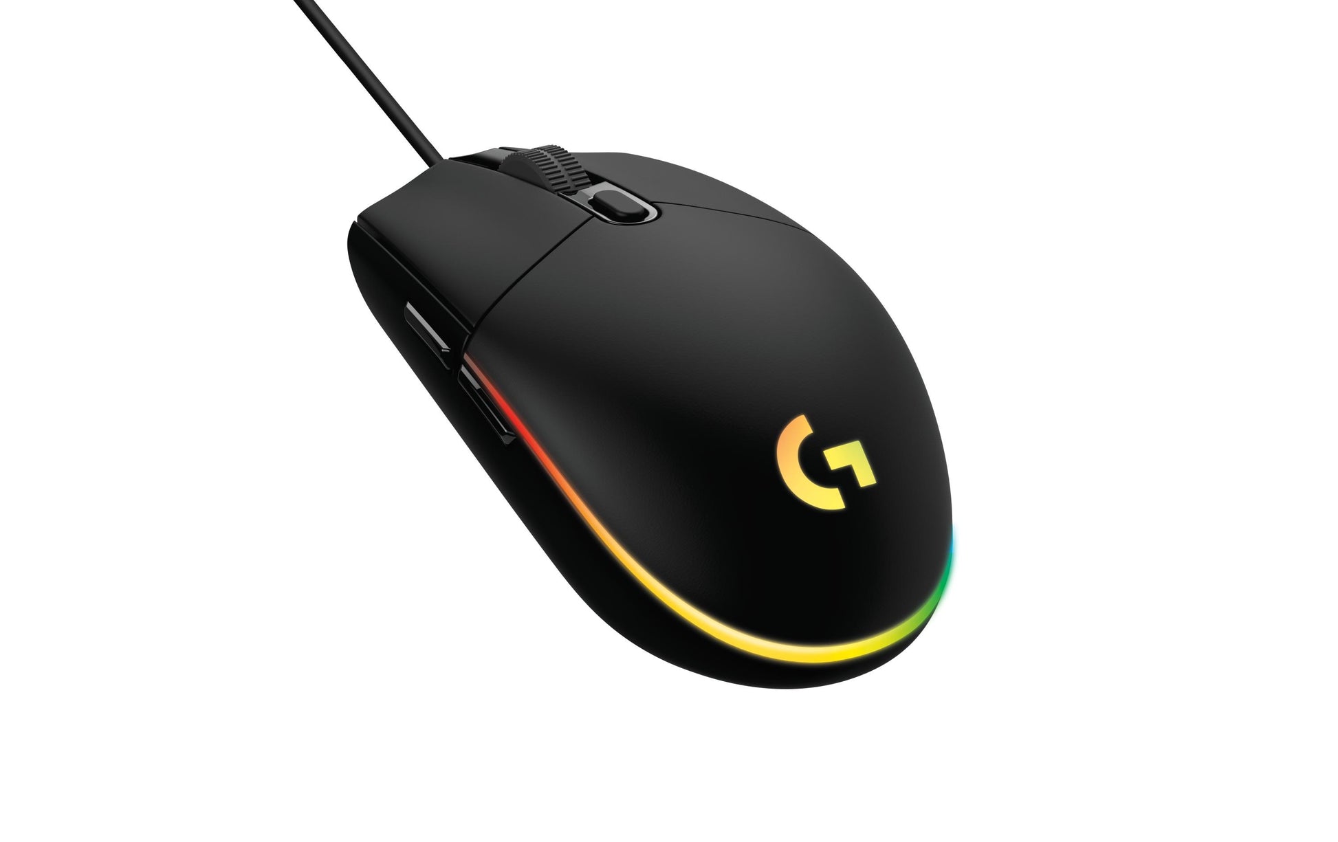 Logitech G G203 – Gaming-Maus – Kabelgebunden (USB‑A), 8000 DPI, RGB-Beleuchtung, Schwarz