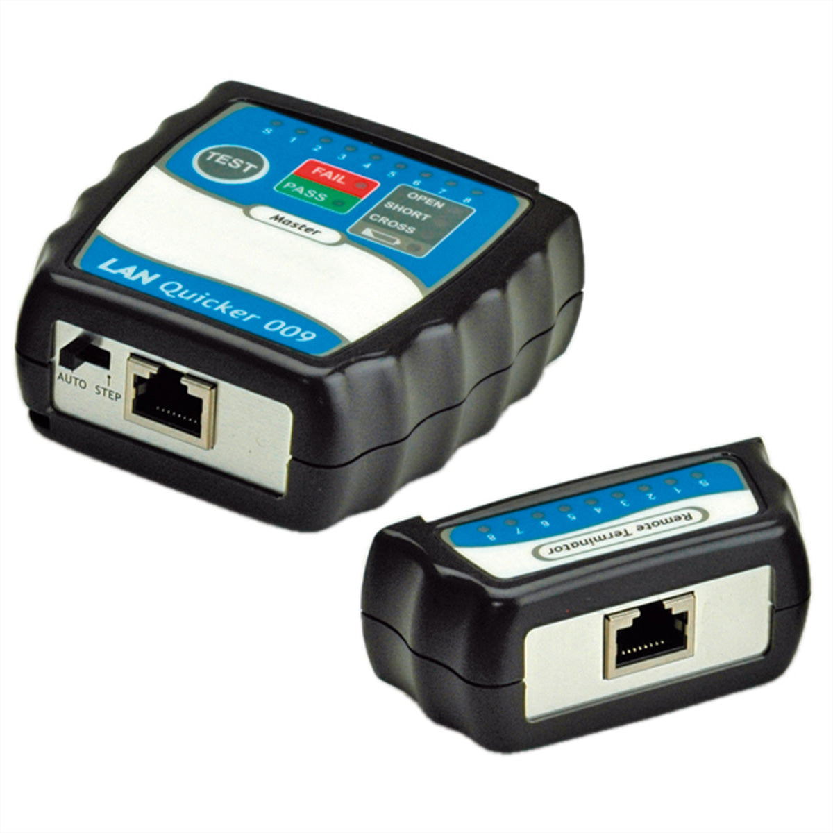 VALUE LAN Quicker – Netzwerk-Kabeltester – RJ45, LED-Anzeige, OPEN/SHORT/CROSS