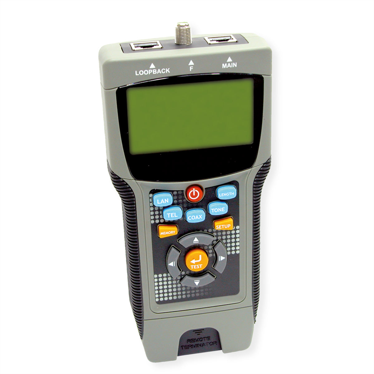VALUE Netzwerk-Kabeltester – COAX/CAT5/CAT6, TDR, LCD-Anzeige