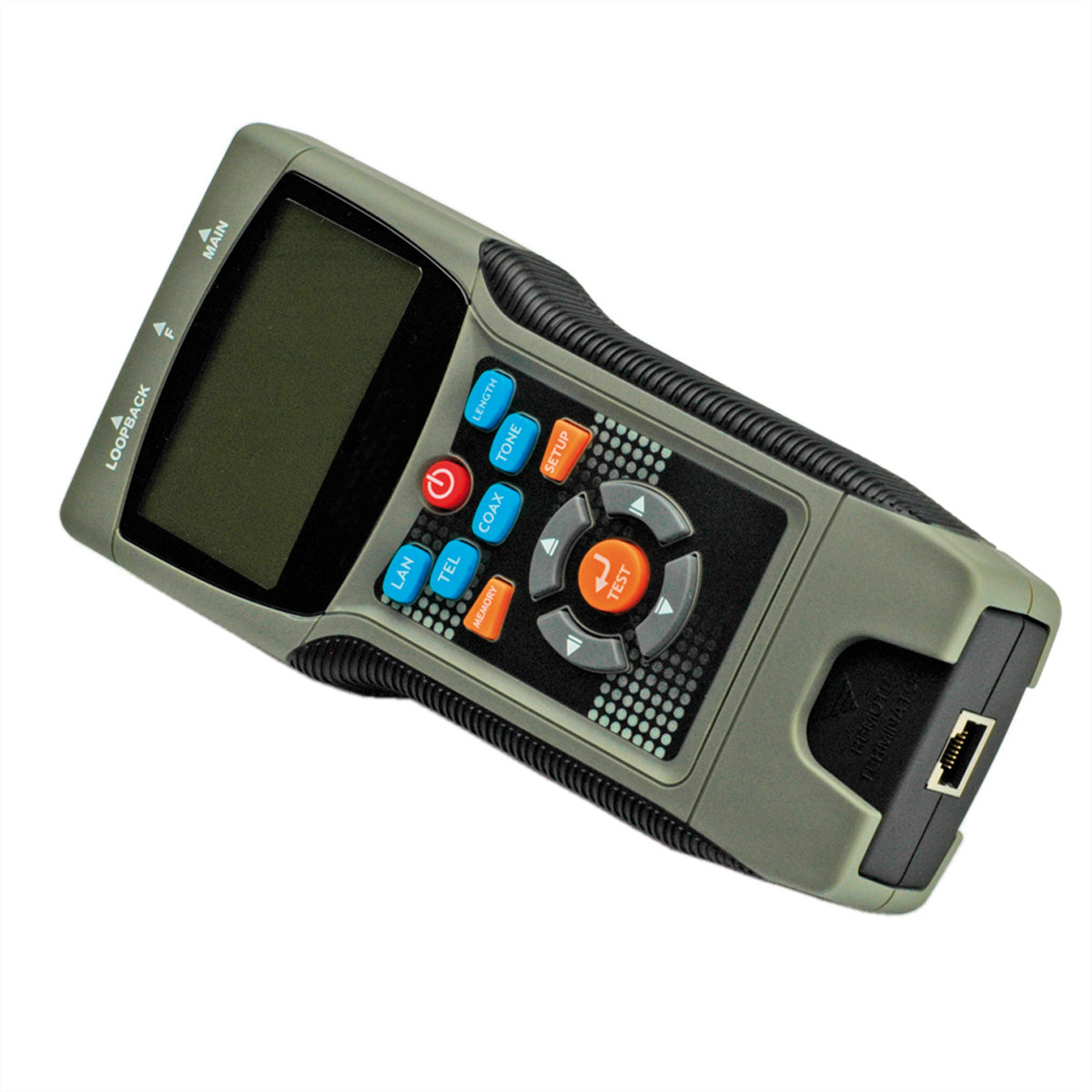 VALUE Netzwerk-Kabeltester – COAX/CAT5/CAT6, TDR, LCD-Anzeige