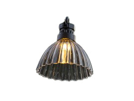 STT Solar-Lichterkette Amela Smoke – 4,5 m – 10 LEDs – Warmweiss – Dämmerungssensor – Grau, Kunststoff