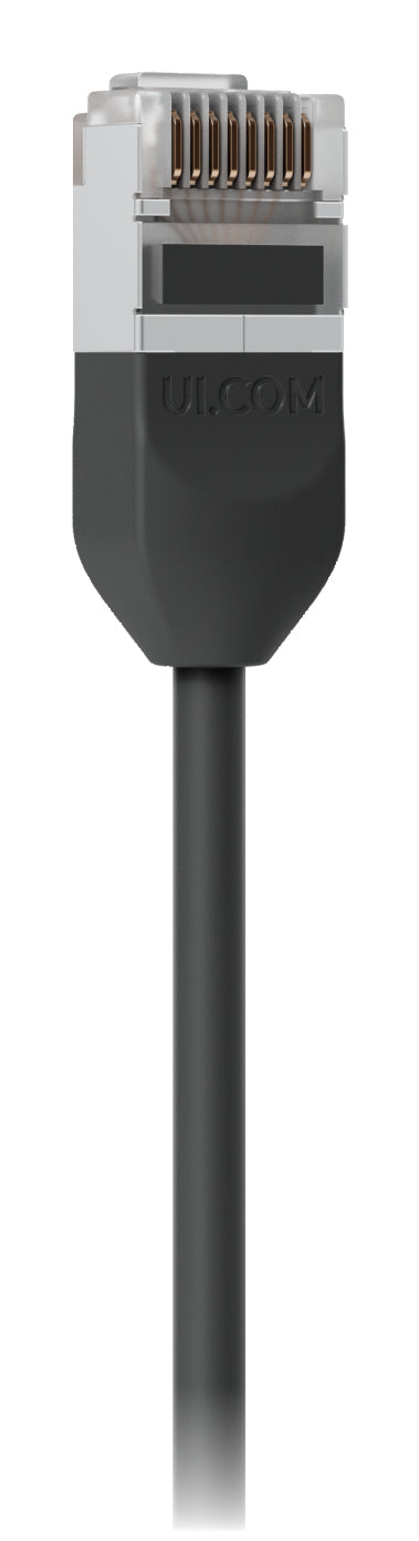 Ubiquiti Patchkabel – Cat6a F/UTP (FTP), 2 m, Schwarz, RJ-45